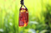 Baltic Amber Amulet Pendant