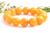 Beeswax Amber Bracelet