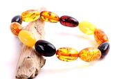 Mixed Olive Baltic Amber Bracelet image