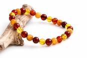 Perfect Round Amber Bracelet