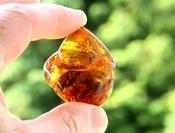 Radiant Amber Stone