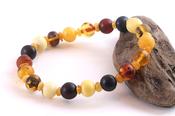 Semi-Polished Amber Bracelet – Limited Edition