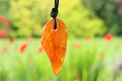 Natural Baltic Amber Amulet Pendant
