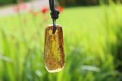 Natural Baltic Amber Amulet Pendant