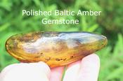 Polished Baltic Amber Gemstone