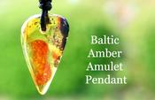 Handmade One-of-a-Kind Amber Amulet