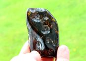 Natural Baltic Amber Meditation Stone image