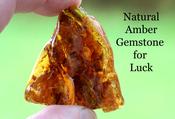 Special Offer 15.7g Natural Amber Gemstone
