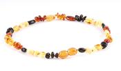 Multi Bead Amber Necklace