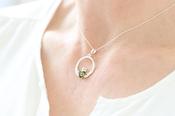 Green Claddagh Pendant image