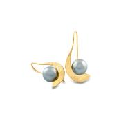 Medusa Fairmined Tahitian Pearl Earrings image