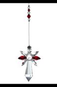 Large Crystal Angel January - Garnet