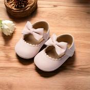 Annie &amp; Charles® Crawling Shoes Baby Shoes: Pink image