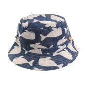 HAT6499 Whales Sun Hat 1-3y image