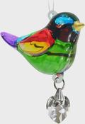 Wild Things Fantasy Glass Pretty Little Bird - Rainbow