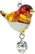 Wild Things Fantasy Glass Pretty Little Bird - Goldfinch