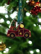 Maple Moon - Felt &amp; Fabric Velvet beaded Truck