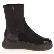Wonders A-5207 Suede/Leather Coffee Boots image