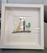 Violine Deane Original Seacraft Framed Piece