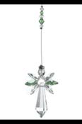 Large Crystal Angel August - Peridot
