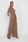 Onjenu Phoenix Geo Brown Jumpsuit image