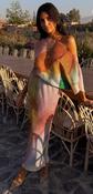 Never Fully Dressed Abstract Tilly Dress