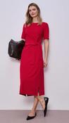 Street One Red Tie Dress image