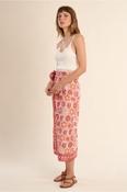 Molly Bracken Printed Midi Wrap Skirt image