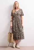 Street One Leopard Print Midi Dress image