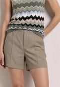 Street One High Waist Bermuda Shorts Beige image