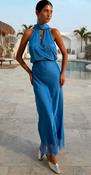 Never Fully Dressed Cobalt Maeve Midi Skirt image