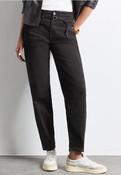 Street One High Waist Barrel Leg Brown - 30'leg image