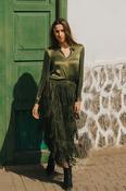 Traffic People Gracie Skirt - Green