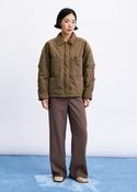 Frnch Dorney Khaki Puffer Jacket
