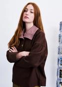 Frnch Mogami Brown Glace Sweatshirt