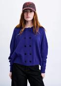 Frnch Chichi Cardigan Electric Blue
