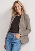 Street One Herringbone Blazer - saddle brown image