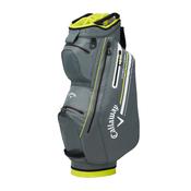 Callaway Chev 14 Dry Golf Cart Bag - Charcoal/Fluorescent Yellow Callaway Chev 14 Dry Golf Cart Bag - Charcoal/Fluorescent Yellow