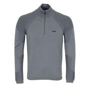 Hugo Boss Perform X 1/4 Zip Golf Pullover - Light/Pastel Grey Hugo Boss Perform X 1/4 Zip Golf Pullover - Light/Pastel Grey