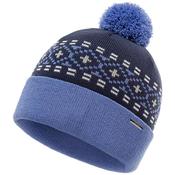 PING Malmo Ladies Winter Beanie Hat - Oxford Blue/White Multi PING Malmo Ladies Winter Beanie Hat - Oxford Blue/White Multi