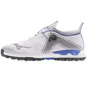 Mizuno Wave Hazard BOA Golf Shoes White Blue in Down GetLocal
