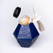 'Under the Mistletoe' 100% Natural Lip Balm Christmas Bauble image