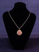 Ruby Locket Necklace image