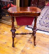 Rosewood Sewing Table