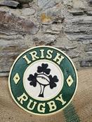 Cast iron Rugby Sign image
