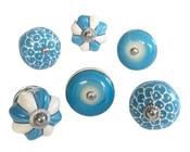 Drawer Knobs, Set Of 6, 4cm - 4.25cm (aa789)