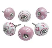 Drawer Knobs, Set Of 6, 4cm (gg456)