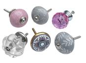 Drawer Knobs, Set Of 6, 4cm - 4.25cm (hh456)