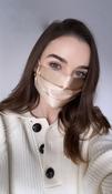 Liquid Gold Silk  Face Mask