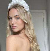 White Silky Scrunched Silk Band